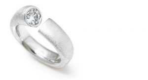 K18WG Diamond Ring Custom Order