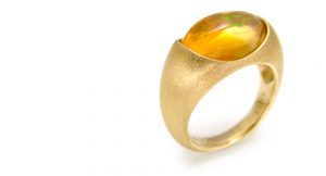 K18 Opal Ring Custom Made
