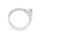 Pt900 Diamonds Ring SHINKO STUDIO