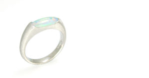 Pt900 Opal Ring shinko Studio