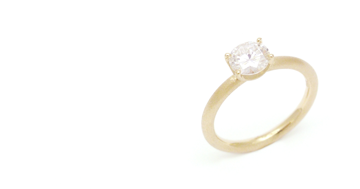 K18YG Diamond Ring | SHINKO STUDIO | Design, Crafts, Contemporary