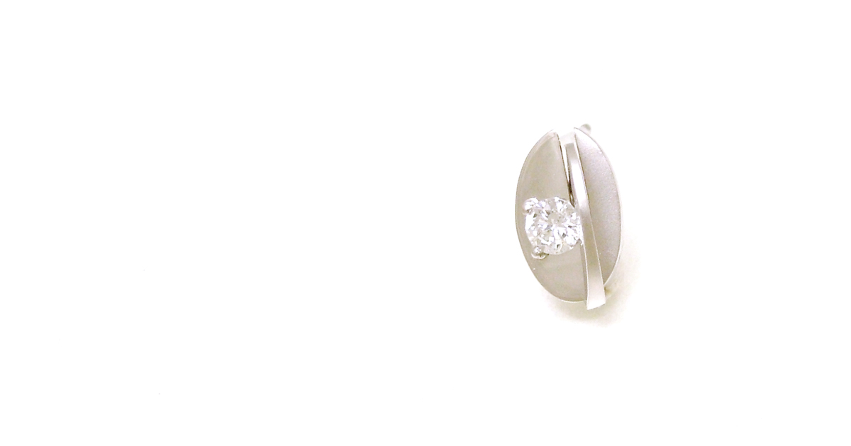 Pt900 diamond earrings SHINKO STUDIO