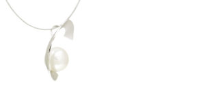 Pt900 Pearl Pendant Custom order jewelry SHINKO STUDIO