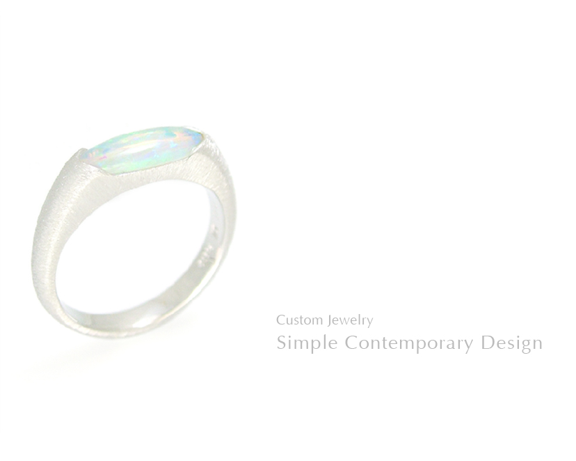 Simple Contemporary Design SHINKO STUDIO Custom Jewelry
