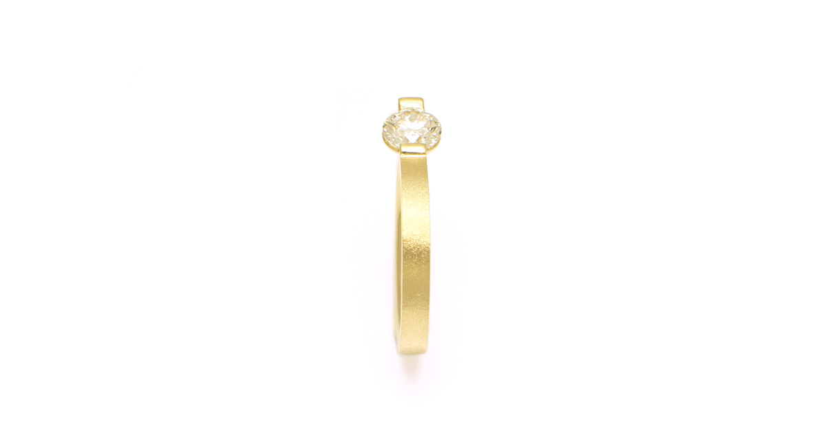 K18 Diamond Ring Custom order SHINKO STUDIO