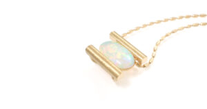 K18 Opal Pendant Custom Order SHINKO STUDIO