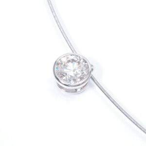 Pt950 Diamond Pendant Bespoke