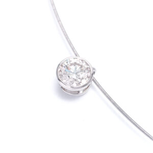 Pt950 Diamond Pendant Bespoke