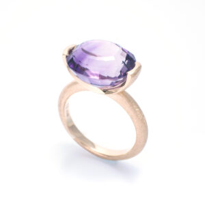 K18 Amethyst Ring Custom Order SHINKO STUDIO