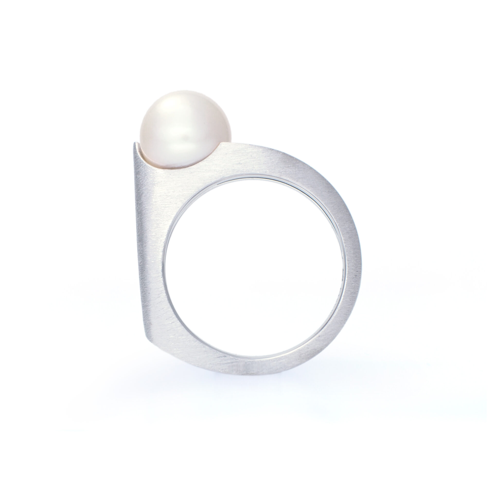 Pt950 Pearl Ring - Bespoke