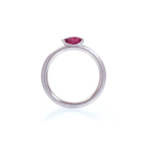 Pt950 Ruby Ring Bespoke
