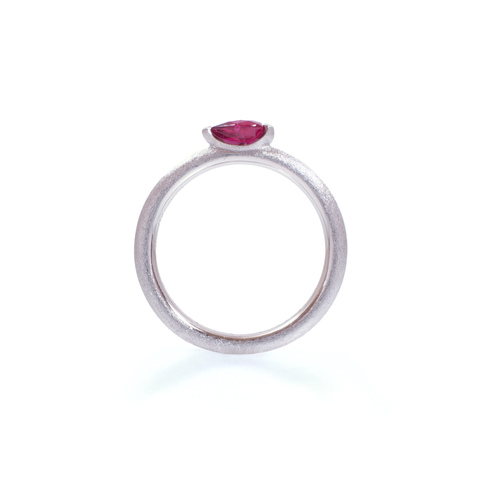 Pt950 Ruby Ring Bespoke