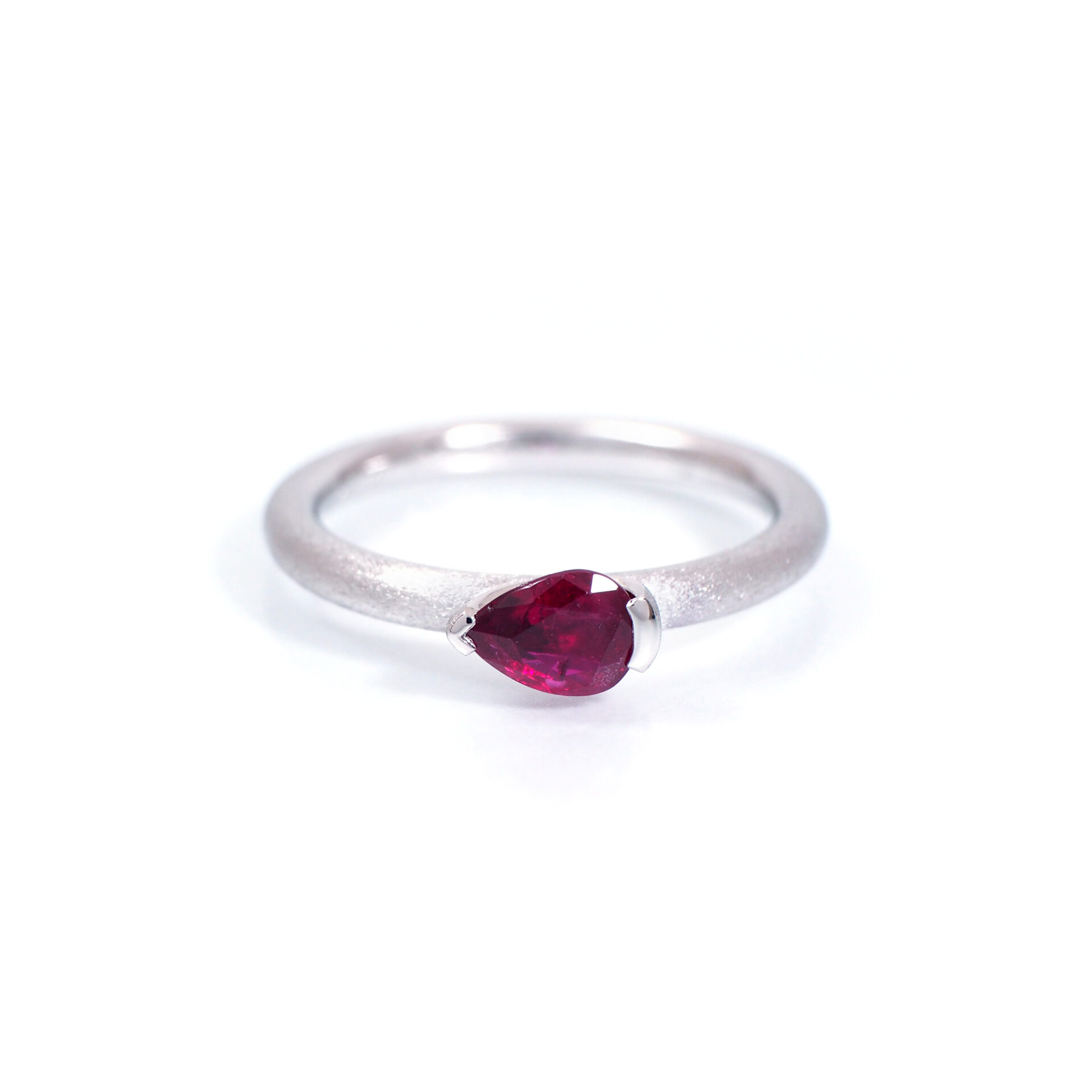 Pt950 Ruby Ring Bespoke