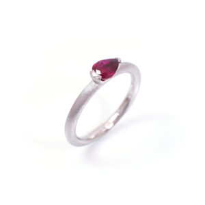 Pt950 Ruby Ring Bespoke