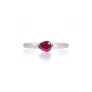 Pt950 Ruby Ring Bespoke