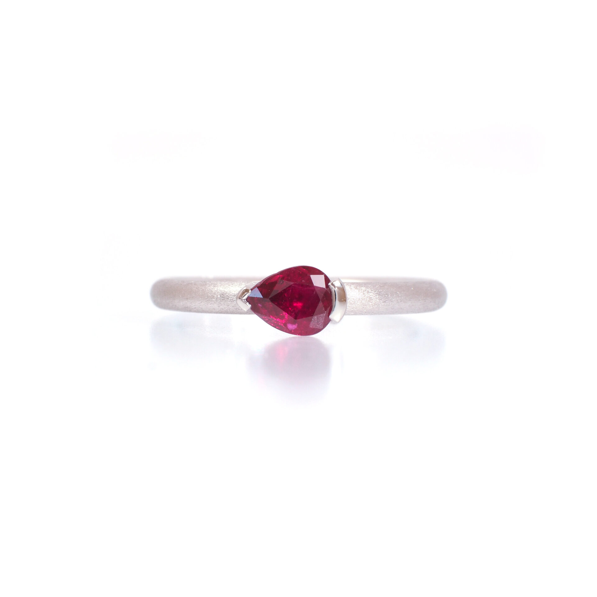 Pt950 Ruby Ring Bespoke