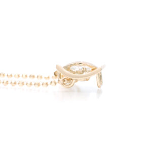 K18YG Diamond Pendant Bespoke