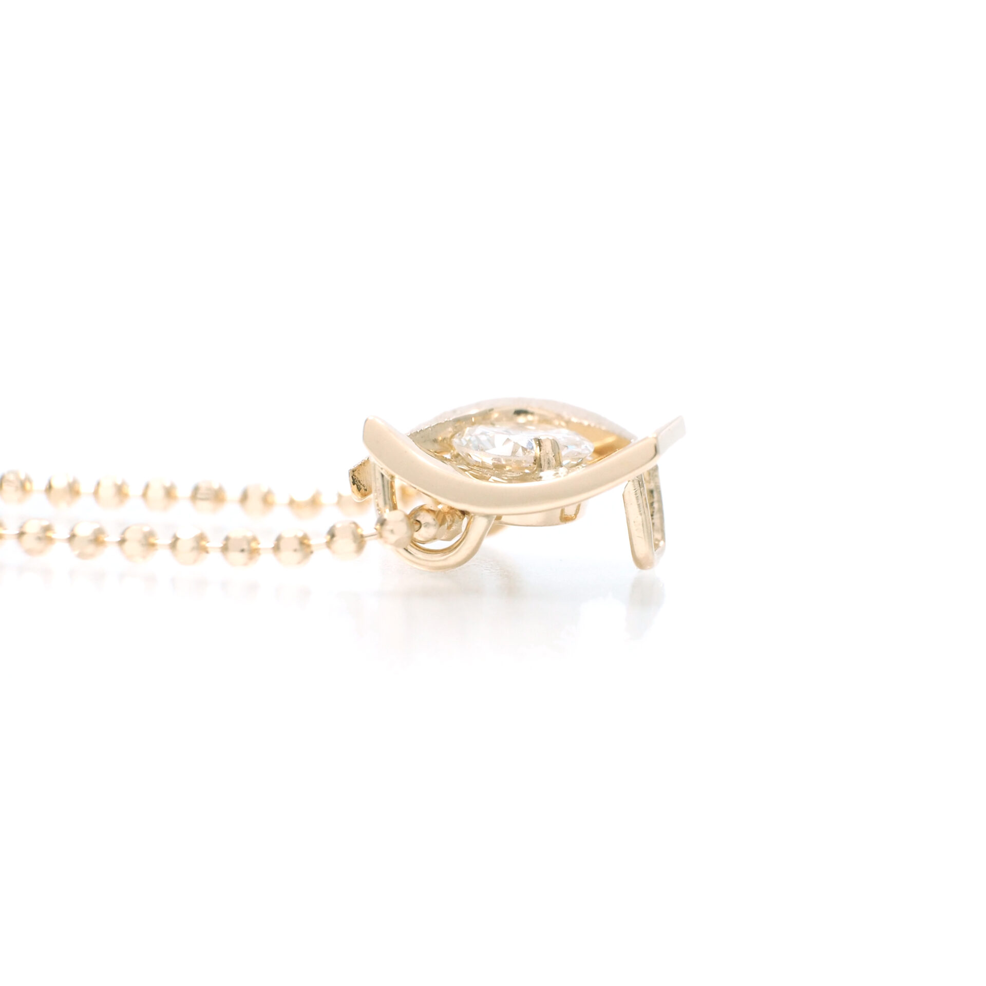 K18YG Diamond Pendant Bespoke