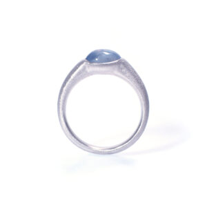 Pt950 Star Sapphire Ring Bespoke