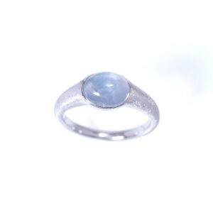 Pt950 Star Sapphire Ring Bespoke