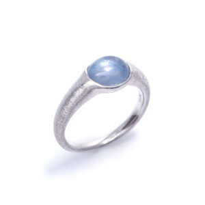 Pt950 Star Sapphire Ring Bespoke