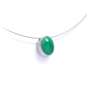 Pt950 Jade Pendant Bespoke
