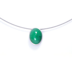 Pt950 Jade Pendant Bespoke