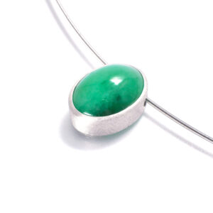 Pt950 Jade Pendant Bespoke