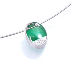 Pt950 Jade Pendant Bespoke