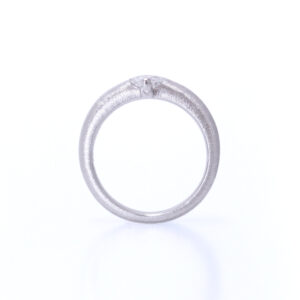 Pt950 Pear Shaped Diamond Ring Bespoke