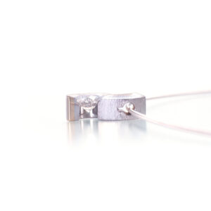 Pt950/K18 Two-tone Color Diamond Pendant Bespoke