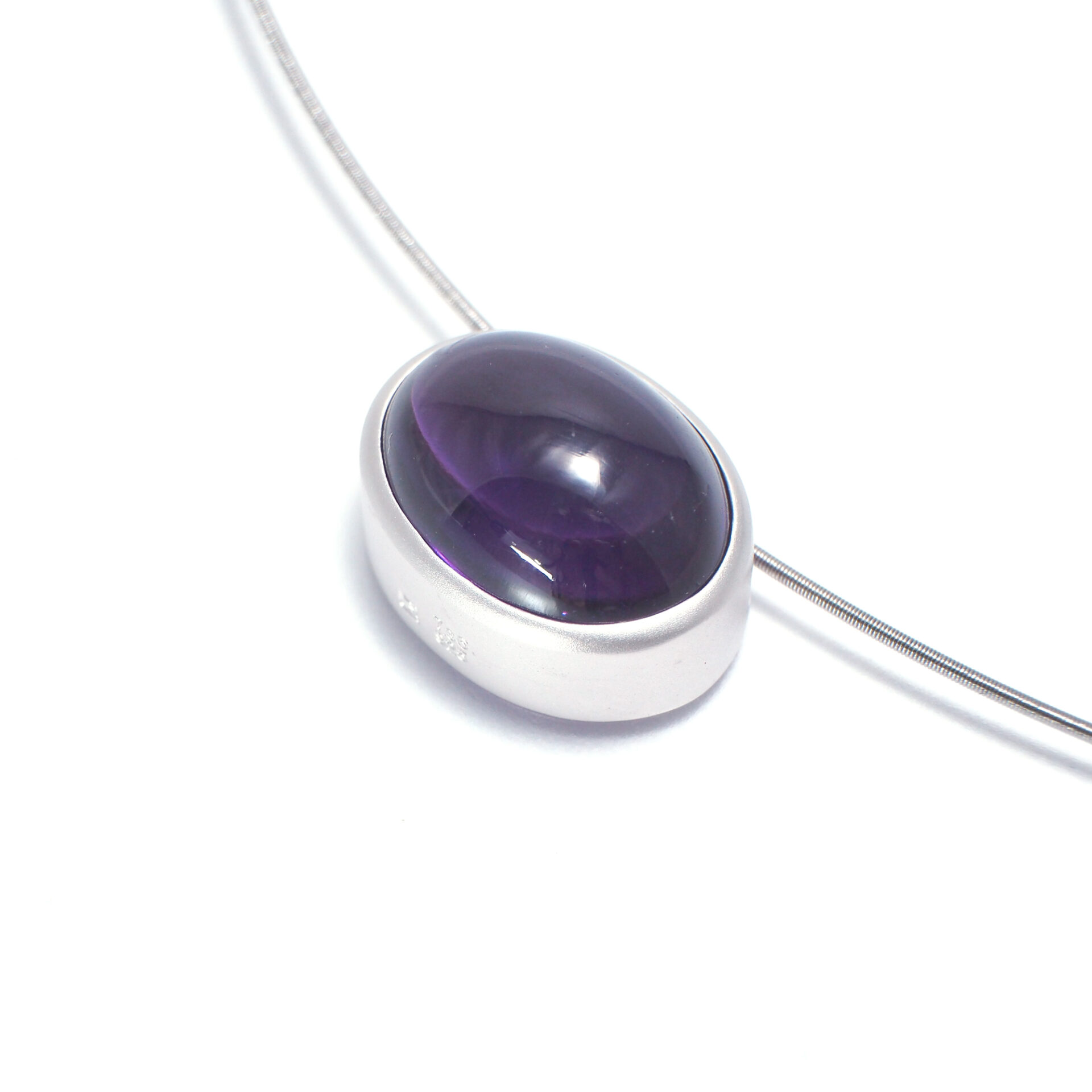 Sterling Silver Amethyst Pendant Bespoke