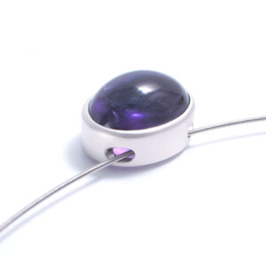 Sterling Silver Amethyst Pendant Bespoke