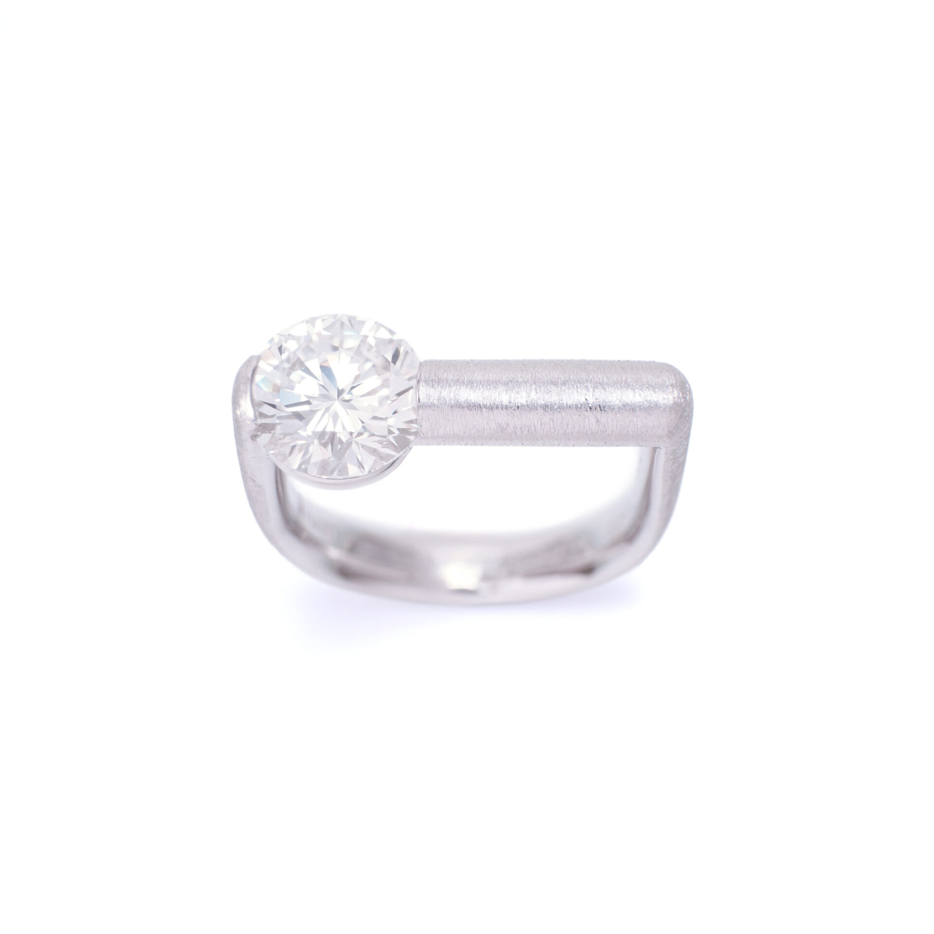 Pt950 Diamond Ring Bespoke