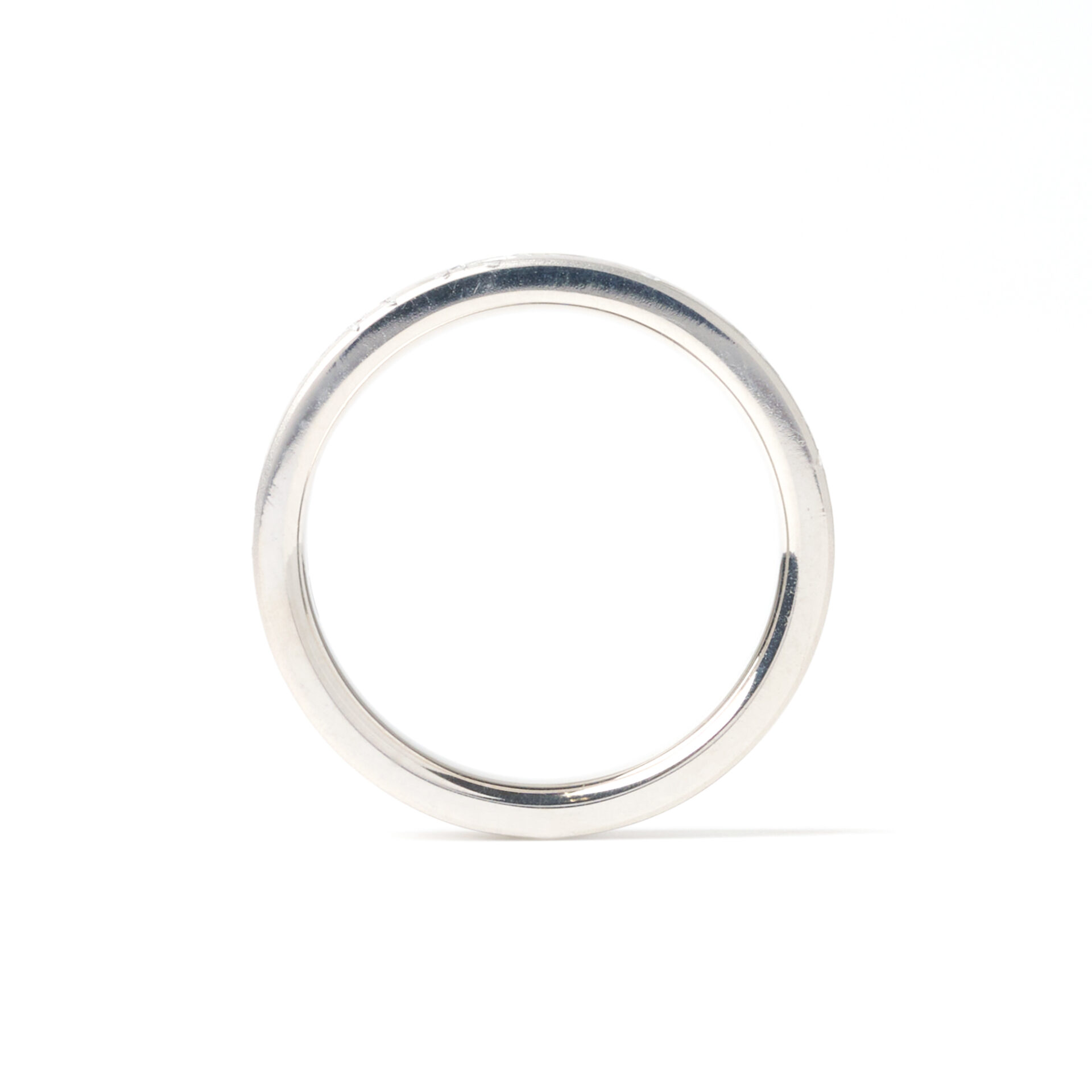 Take (Bamboo) Ring Japanese Engraving Ring 4mm width. Front Thickness