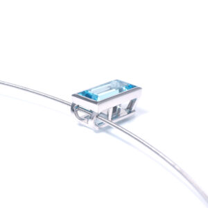 Pt950 アクアマリン ペンダント カスタムオーダー