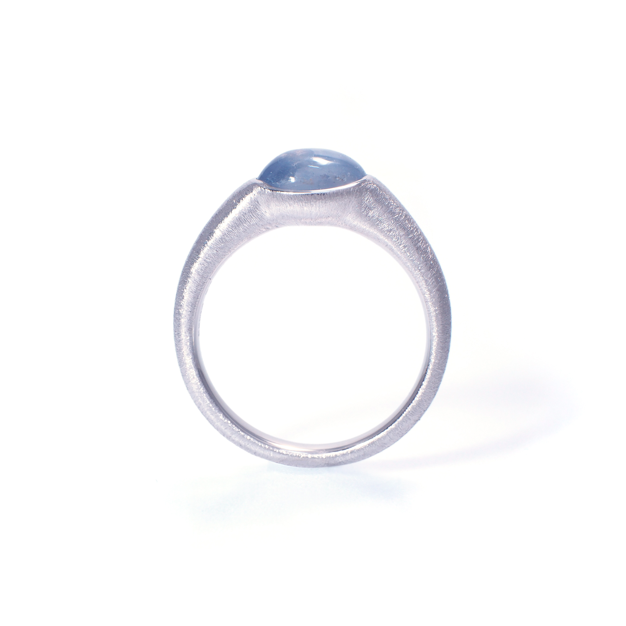 Pt950 スターサファイアリング カスタムオーダー